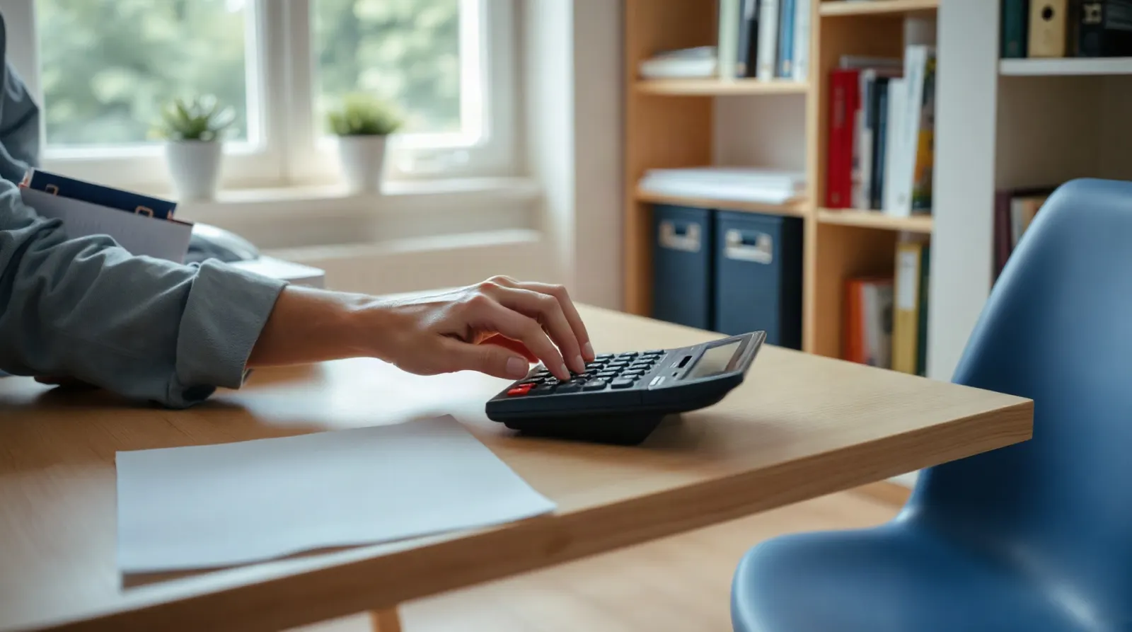 Calcul de plus-value immobilière à la main